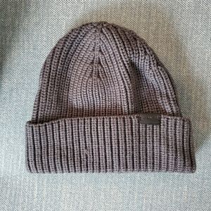 NWT Coach Rib Knit Beanie.